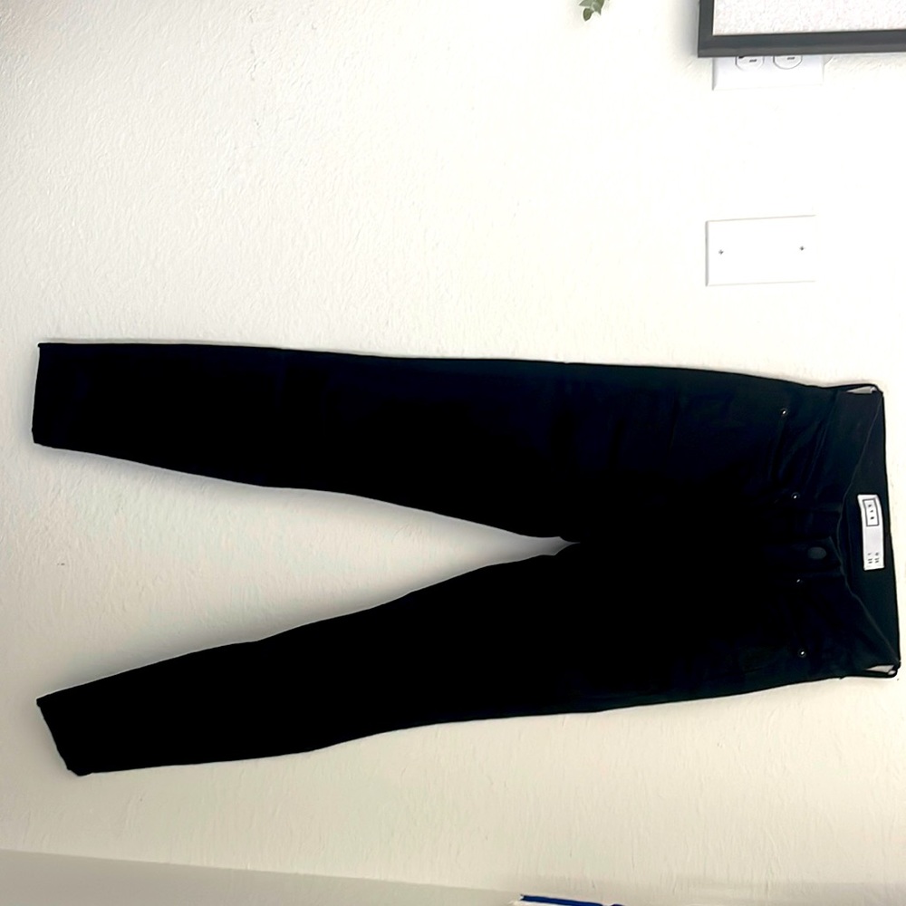 AYR Never Worn Hi-Rise Skinny Jeans in Jet Black 25 x 28/ US 0-2.